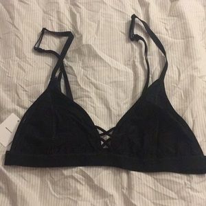 NWT UO black bralette